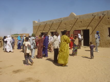 École-internat pour les enfants de nomades à Eroug